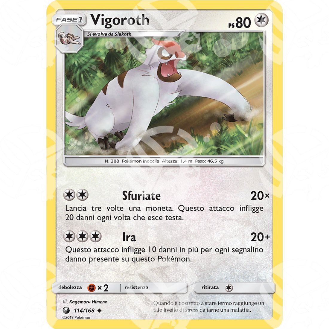 Tempesta Astrale - Vigoroth - 114/168 - Warcard - Tempesta Astrale - Vigoroth - 114/168 i prezzi più bassi sul mercato, solo da www.warcardshop.com! Carte singole, box, buste e mazzi.