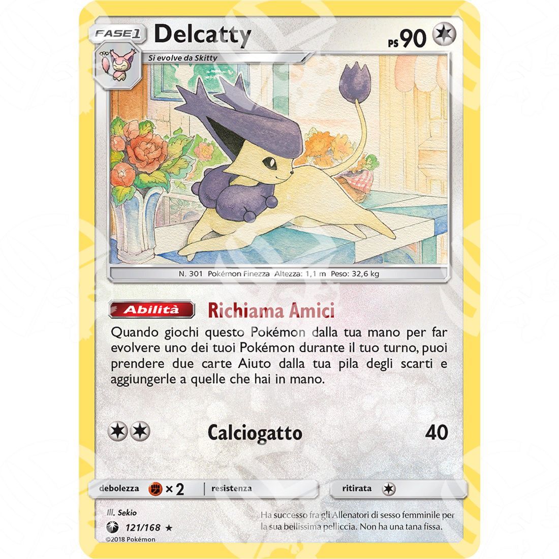 Tempesta Astrale - Delcatty - Holo Rare 121/168 - Warcard - Tempesta Astrale - Delcatty - Holo Rare 121/168 i prezzi più bassi sul mercato, solo da www.warcardshop.com! Carte singole, box, buste e mazzi.
