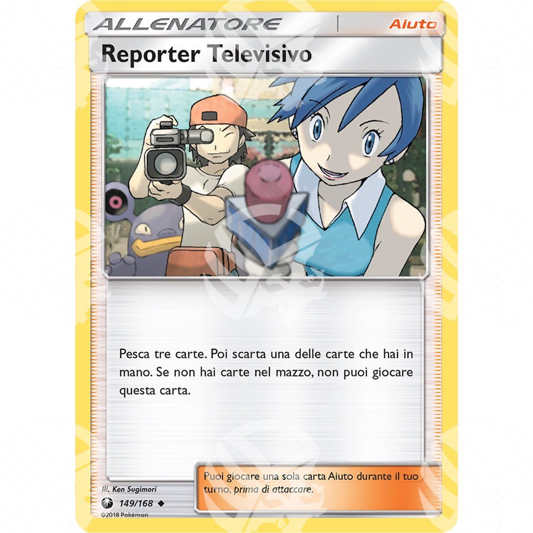 Tempesta Astrale - TV Reporter - 149/168 - Warcard - Tempesta Astrale - TV Reporter - 149/168 i prezzi più bassi sul mercato, solo da www.warcardshop.com! Carte singole, box, buste e mazzi.