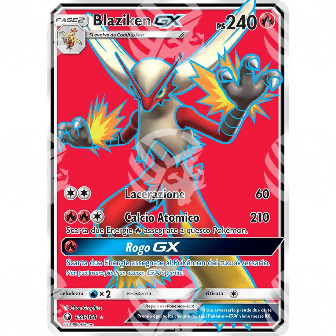 Tempesta Astrale - Blaziken GX - Ultra Rare 153/168 - Warcard - Tempesta Astrale - Blaziken GX - Ultra Rare 153/168 i prezzi più bassi sul mercato, solo da www.warcardshop.com! Carte singole, box, buste e mazzi.