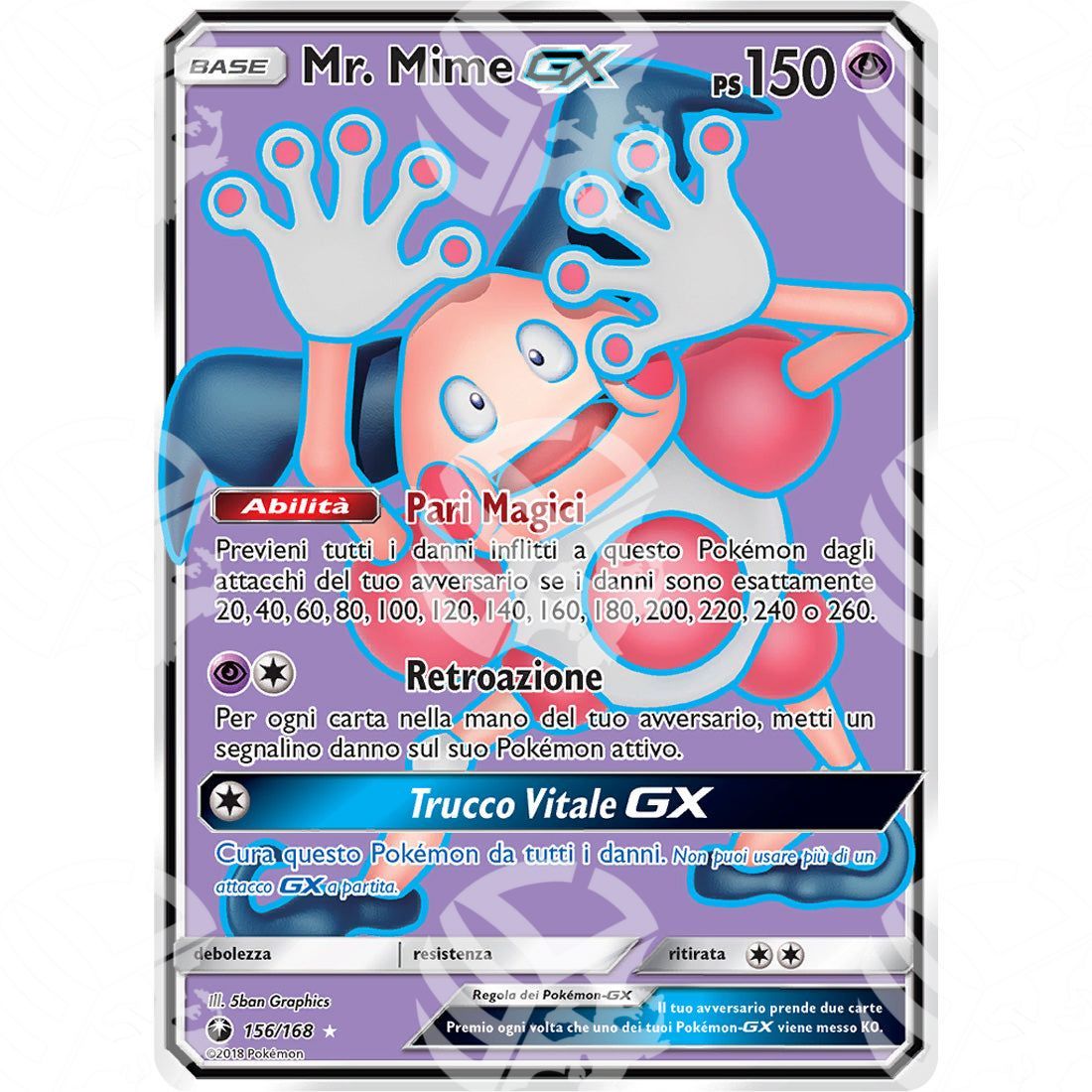 Tempesta Astrale - Mr. Mime GX - Ultra Rare 156/168 - Warcard - Tempesta Astrale - Mr. Mime GX - Ultra Rare 156/168 i prezzi più bassi sul mercato, solo da www.warcardshop.com! Carte singole, box, buste e mazzi.