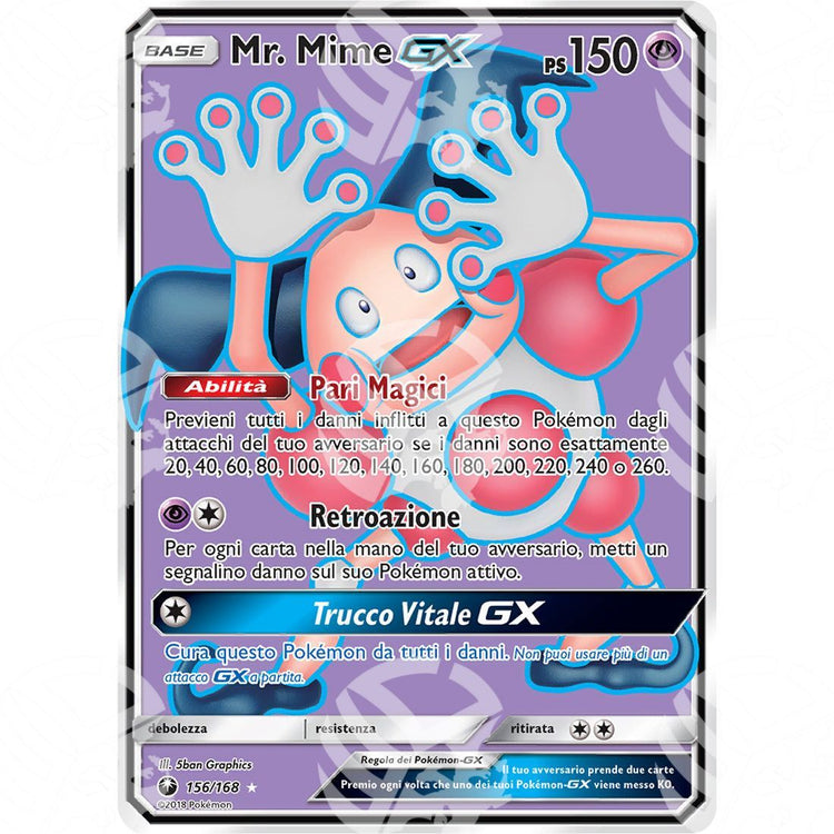 Tempesta Astrale - Mr. Mime GX - Ultra Rare 156/168 - Warcard - Tempesta Astrale - Mr. Mime GX - Ultra Rare 156/168 i prezzi più bassi sul mercato, solo da www.warcardshop.com! Carte singole, box, buste e mazzi.