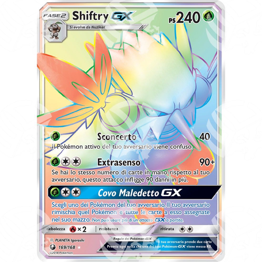 Tempesta Astrale - Shiftry GX - Rainbow Rare 169/168 - Warcard - Tempesta Astrale - Shiftry GX - Rainbow Rare 169/168 i prezzi più bassi sul mercato, solo da www.warcardshop.com! Carte singole, box, buste e mazzi.