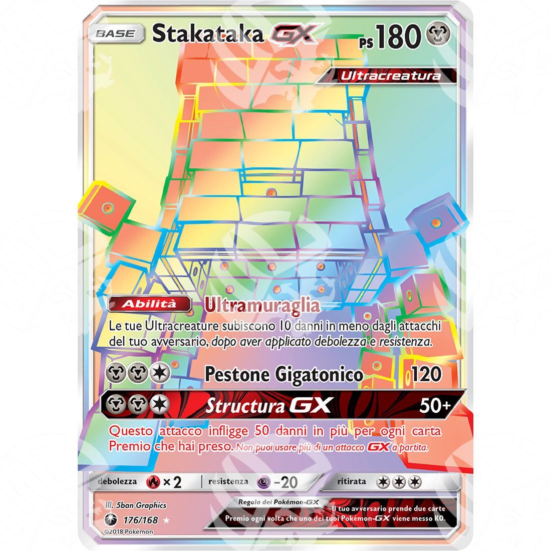 Tempesta Astrale - Stakataka GX - Rainbow Rare 176/168 - Warcard - Tempesta Astrale - Stakataka GX - Rainbow Rare 176/168 i prezzi più bassi sul mercato, solo da www.warcardshop.com! Carte singole, box, buste e mazzi.
