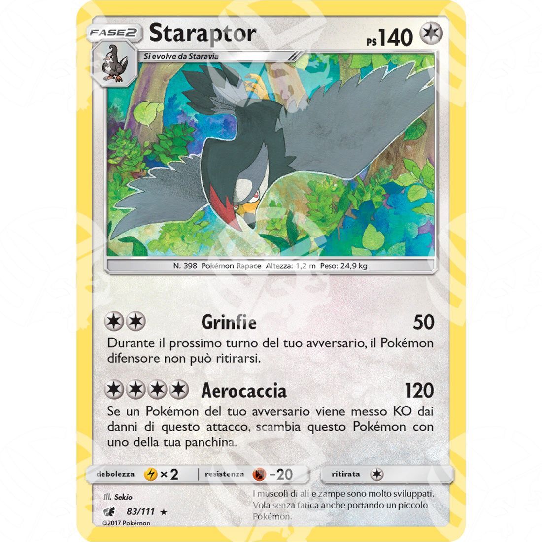 Invasione Scarlatta - Staraptor - 83/111 - Warcard - Invasione Scarlatta - Staraptor - 83/111 i prezzi più bassi sul mercato, solo da www.warcardshop.com! Carte singole, box, buste e mazzi.