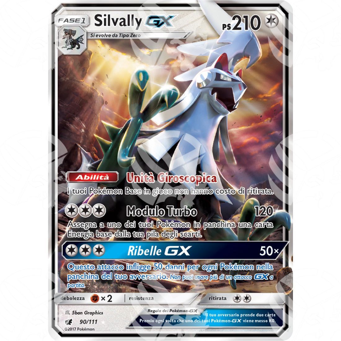 Invasione Scarlatta - Silvally GX - Holo Rare 90/111 - Warcard - Invasione Scarlatta - Silvally GX - Holo Rare 90/111 i prezzi più bassi sul mercato, solo da www.warcardshop.com! Carte singole, box, buste e mazzi.