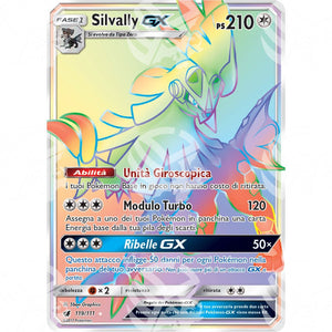 Invasione Scarlatta - Silvally GX - Rainbow Rare 119/111 - Warcard - Invasione Scarlatta - Silvally GX - Rainbow Rare 119/111 i prezzi più bassi sul mercato, solo da www.warcardshop.com! Carte singole, box, buste e mazzi.
