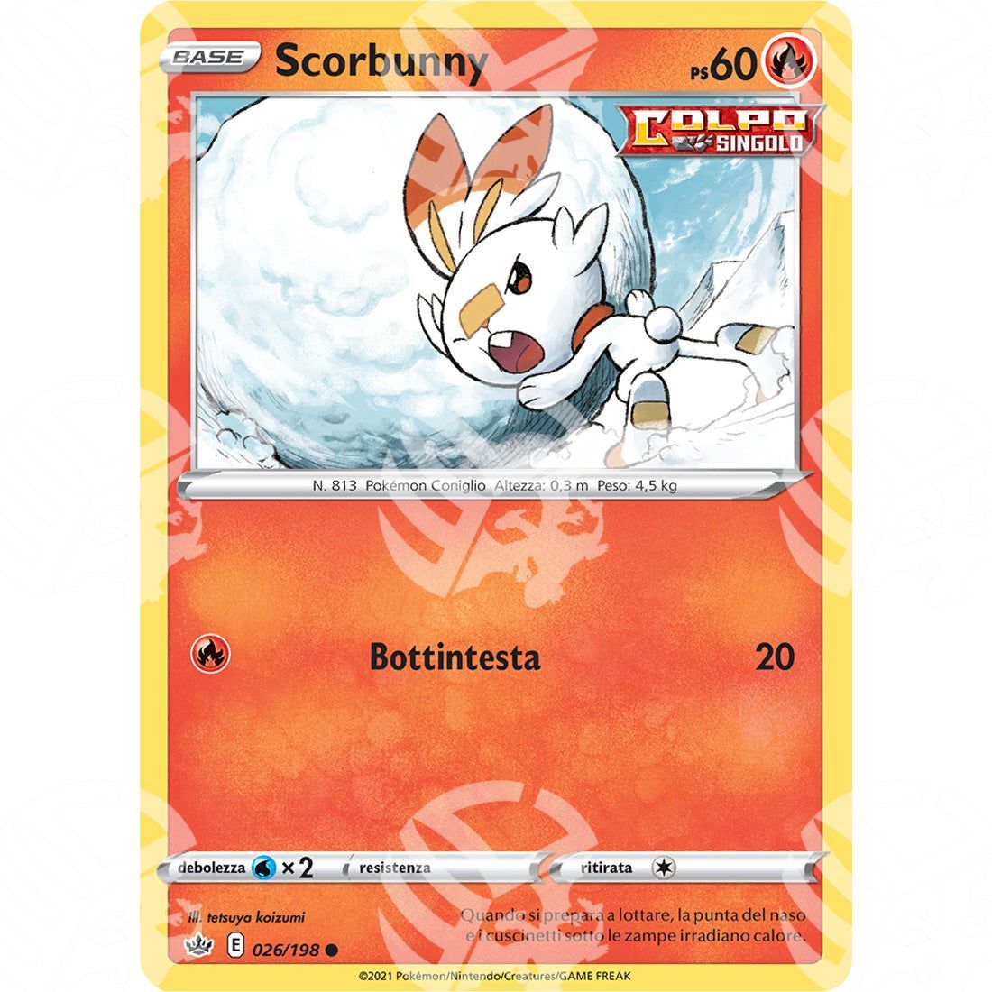 Regno Glaciale - Scorbunny - 026/198 - Warcard - Regno Glaciale - Scorbunny - 026/198 i prezzi più bassi sul mercato, solo da www.warcardshop.com! Carte singole, box, buste e mazzi.