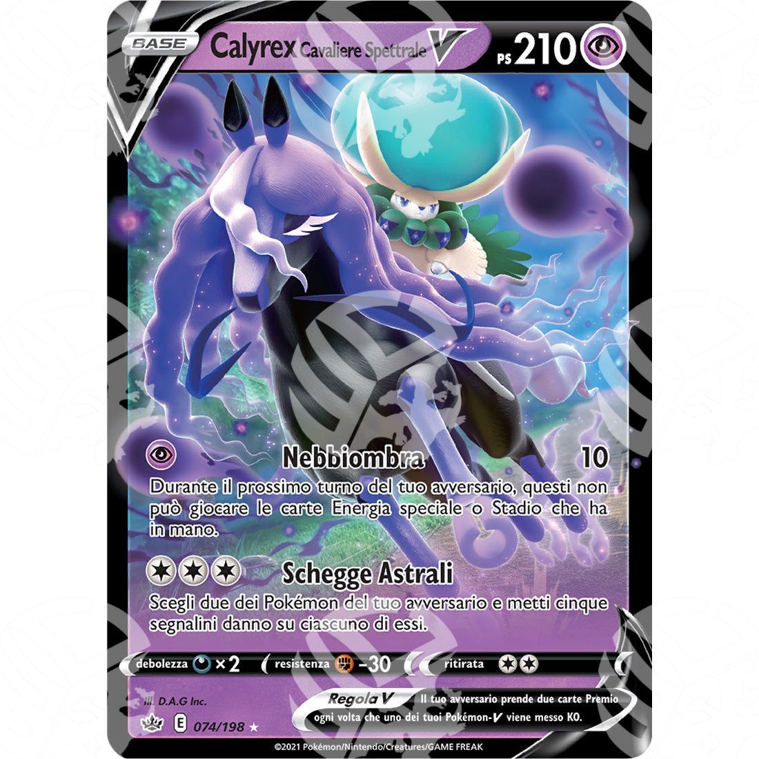 Regno Glaciale - Shadow Rider Calyrex V - 074/198 - Warcard - Regno Glaciale - Shadow Rider Calyrex V - 074/198 i prezzi più bassi sul mercato, solo da www.warcardshop.com! Carte singole, box, buste e mazzi.