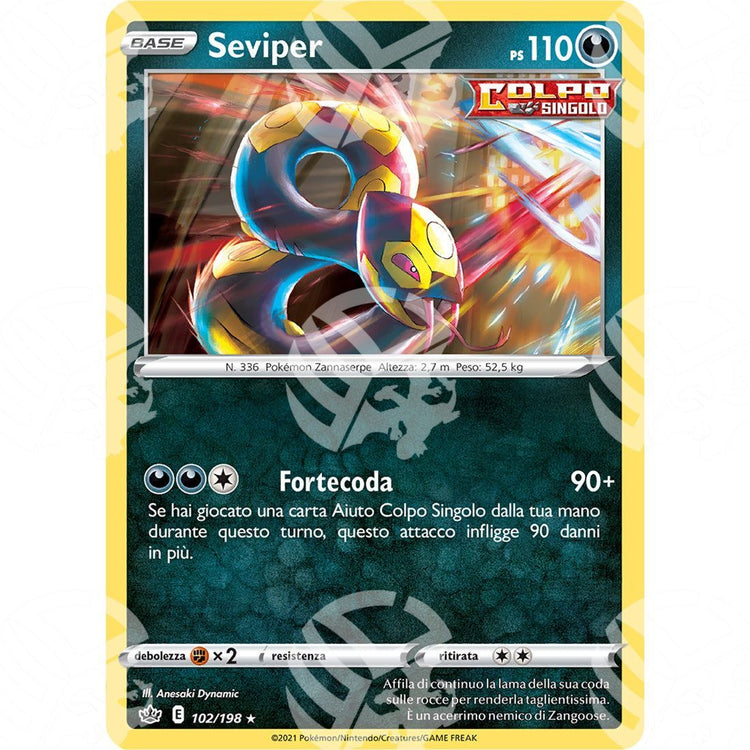 Regno Glaciale - Seviper - 102/198 - Warcard - Regno Glaciale - Seviper - 102/198 i prezzi più bassi sul mercato, solo da www.warcardshop.com! Carte singole, box, buste e mazzi.