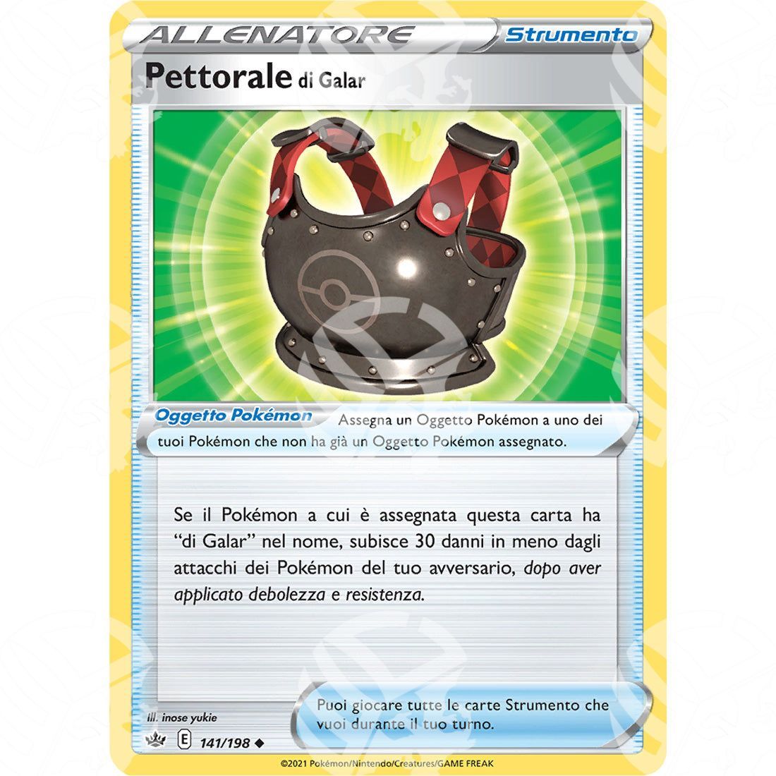 Regno Glaciale - Galarian Chestplate - 141/198 - Warcard - Regno Glaciale - Galarian Chestplate - 141/198 i prezzi più bassi sul mercato, solo da www.warcardshop.com! Carte singole, box, buste e mazzi.
