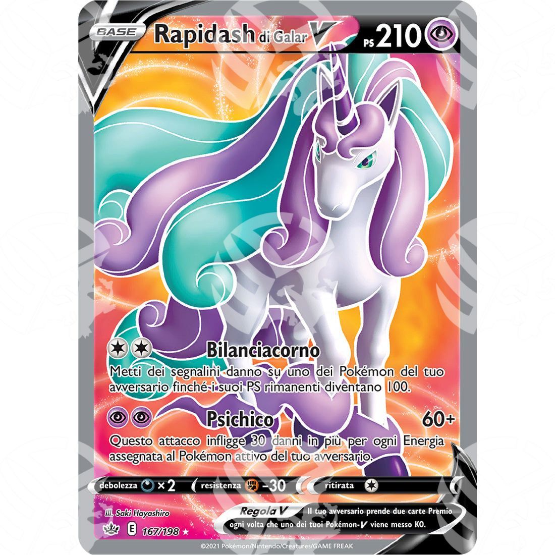 Regno Glaciale - Galarian Rapidash V - Ultra Rare 167/198 - Warcard - Regno Glaciale - Galarian Rapidash V - Ultra Rare 167/198 i prezzi più bassi sul mercato, solo da www.warcardshop.com! Carte singole, box, buste e mazzi.