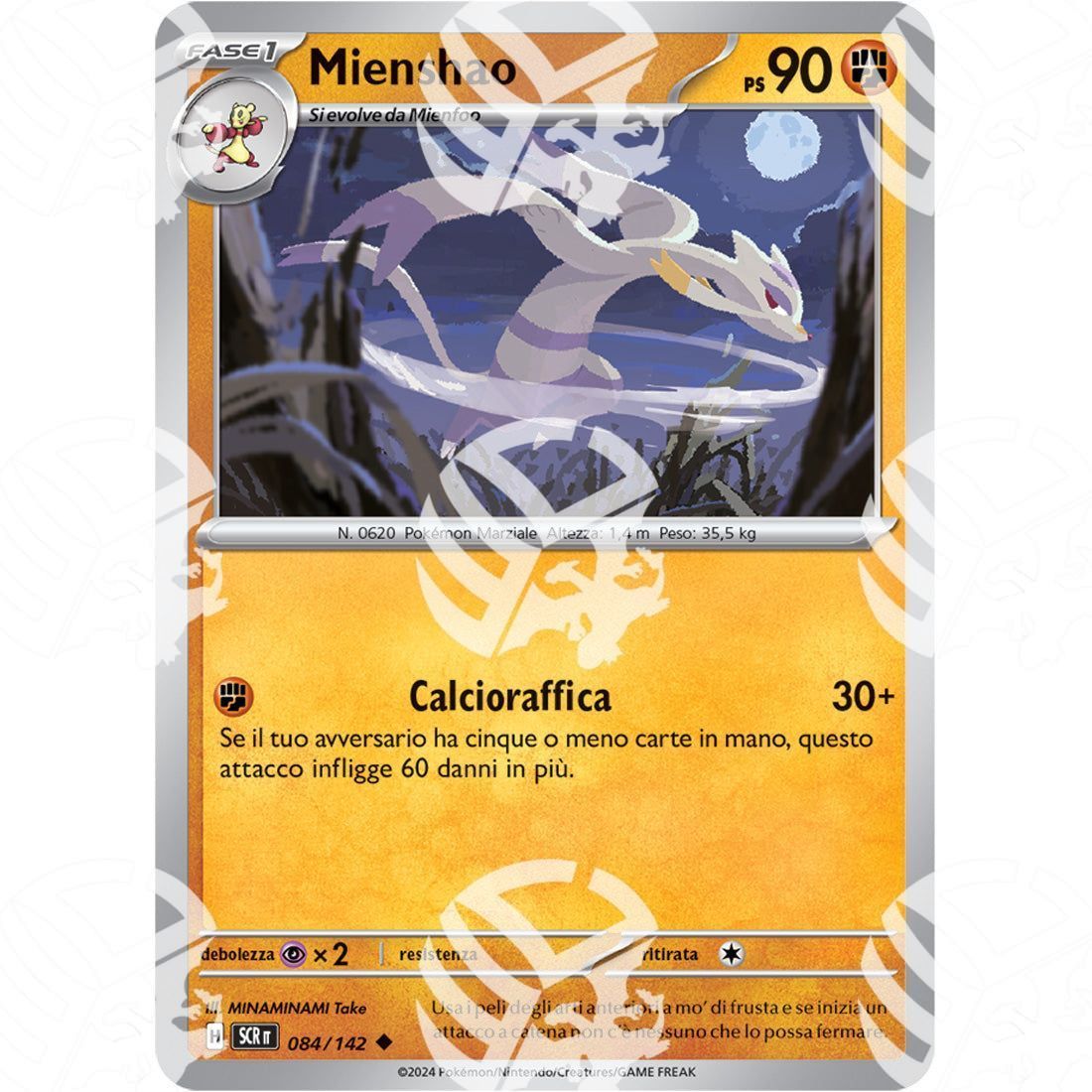 Corona Astrale - Mienshao - 084/142 - Warcard - Corona Astrale - Mienshao - 084/142 i prezzi più bassi sul mercato, solo da www.warcardshop.com! Carte singole, box, buste e mazzi.