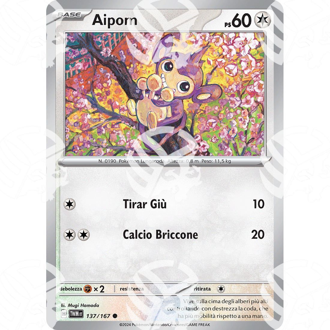 Crepuscolo Mascherato - Aipom - 137/167 - Warcard - Crepuscolo Mascherato - Aipom - 137/167 i prezzi più bassi sul mercato, solo da www.warcardshop.com! Carte singole, box, buste e mazzi.