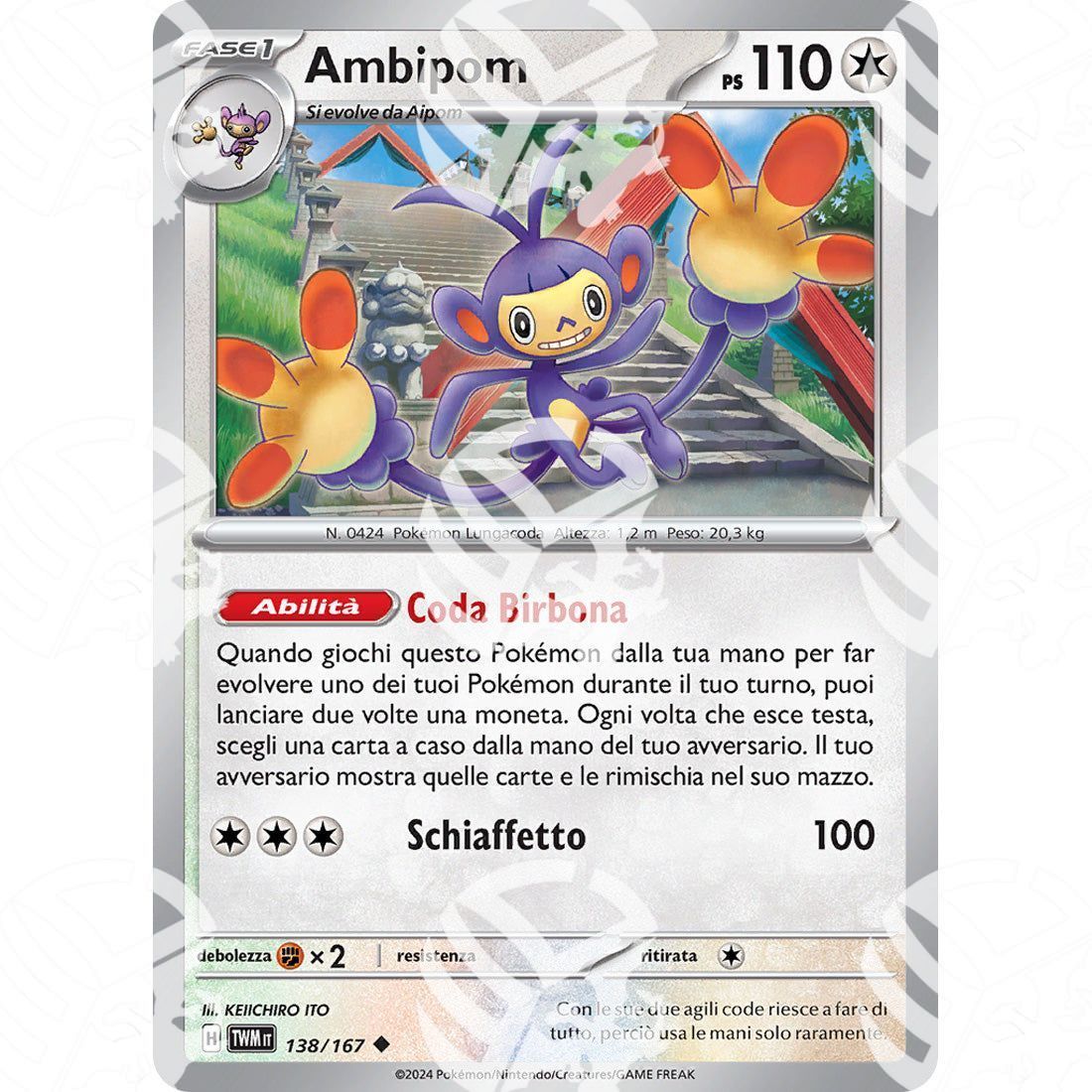 Crepuscolo Mascherato - Ambipom - 138/167 - Warcard - Crepuscolo Mascherato - Ambipom - 138/167 i prezzi più bassi sul mercato, solo da www.warcardshop.com! Carte singole, box, buste e mazzi.