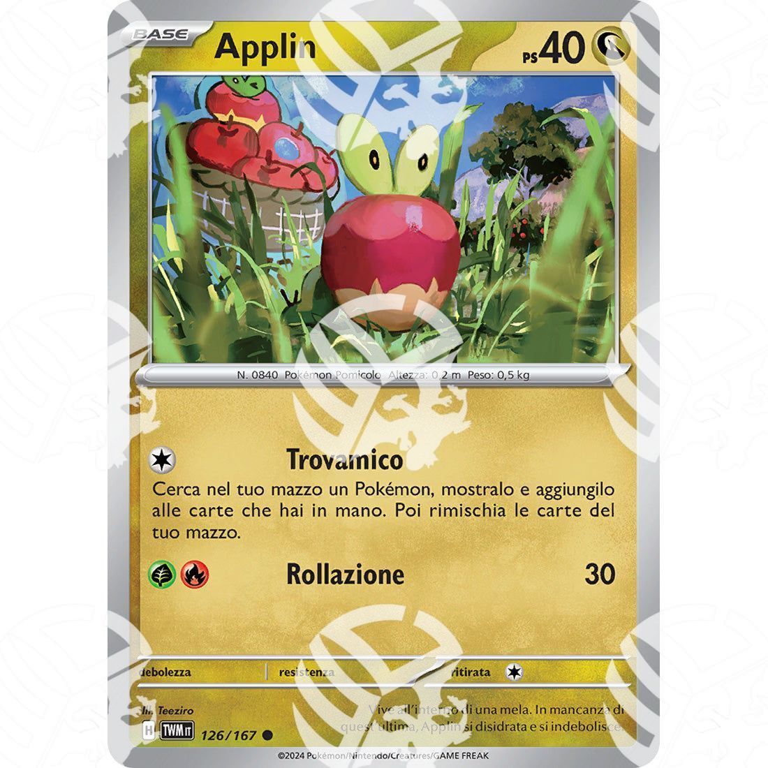 Crepuscolo Mascherato - Applin - 126/167 - Warcard - Crepuscolo Mascherato - Applin - 126/167 i prezzi più bassi sul mercato, solo da www.warcardshop.com! Carte singole, box, buste e mazzi.