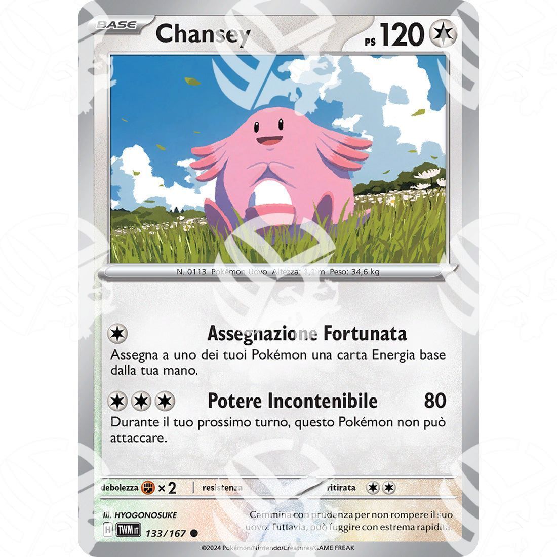 Crepuscolo Mascherato - Chansey - 133/167 - Warcard - Crepuscolo Mascherato - Chansey - 133/167 i prezzi più bassi sul mercato, solo da www.warcardshop.com! Carte singole, box, buste e mazzi.