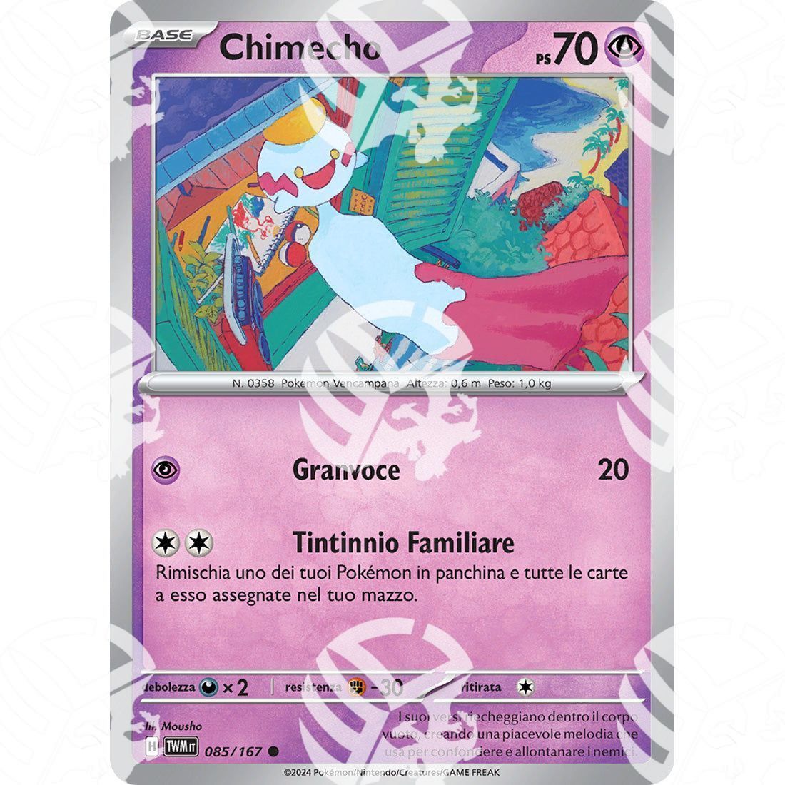 Crepuscolo Mascherato - Chimecho - 085/167 - Warcard - Crepuscolo Mascherato - Chimecho - 085/167 i prezzi più bassi sul mercato, solo da www.warcardshop.com! Carte singole, box, buste e mazzi.