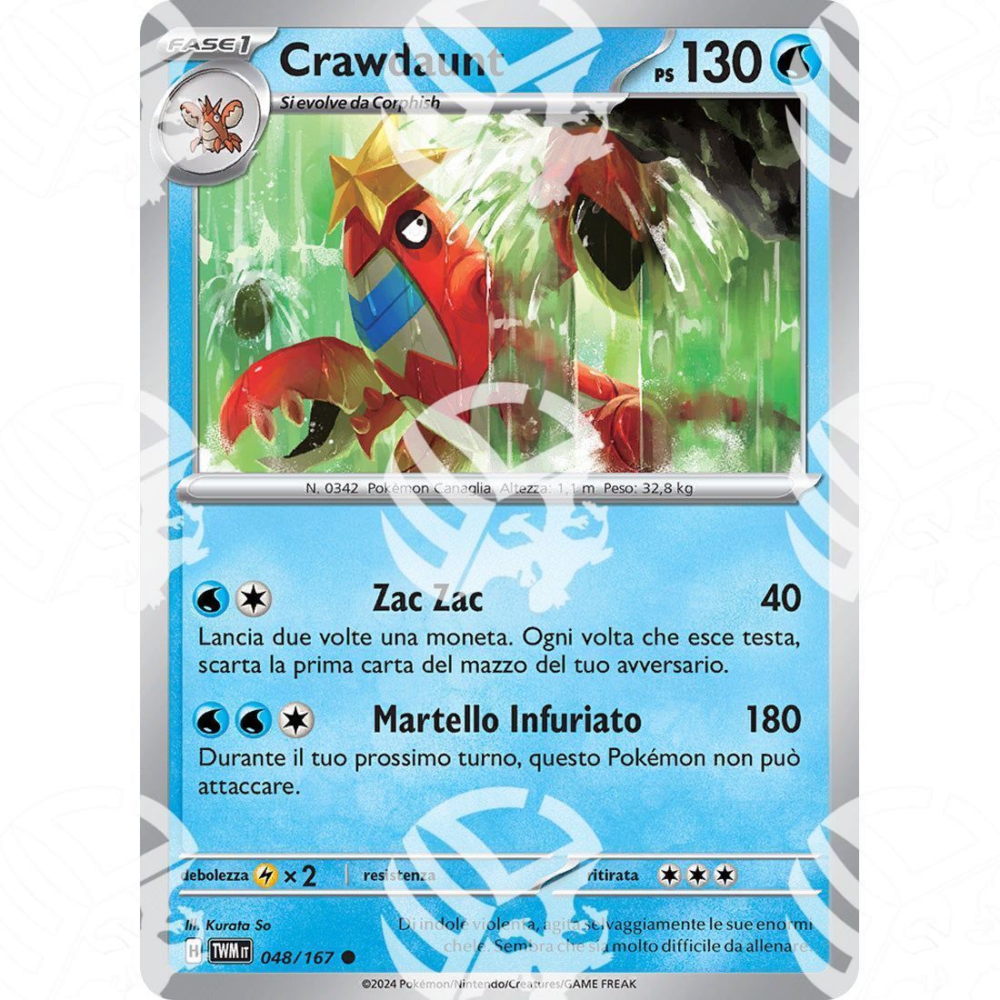 Crepuscolo Mascherato - Crawdaunt - 048/167 - Warcard - Crepuscolo Mascherato - Crawdaunt - 048/167 i prezzi più bassi sul mercato, solo da www.warcardshop.com! Carte singole, box, buste e mazzi.