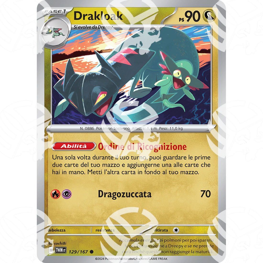 Crepuscolo Mascherato - Drakloak - 129/167 - Warcard - Crepuscolo Mascherato - Drakloak - 129/167 i prezzi più bassi sul mercato, solo da www.warcardshop.com! Carte singole, box, buste e mazzi.