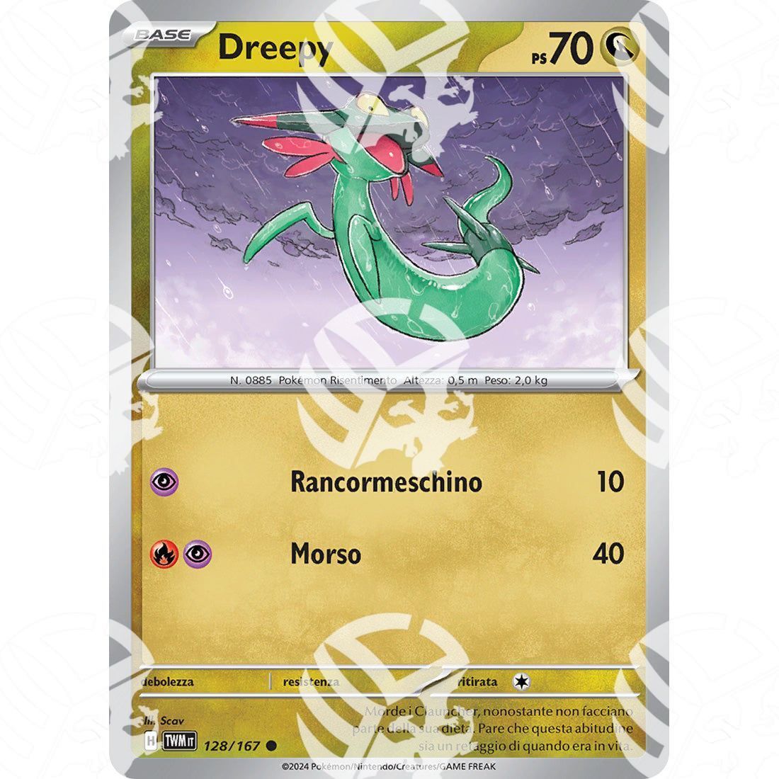 Crepuscolo Mascherato - Dreepy - 128/167 - Warcard - Crepuscolo Mascherato - Dreepy - 128/167 i prezzi più bassi sul mercato, solo da www.warcardshop.com! Carte singole, box, buste e mazzi.