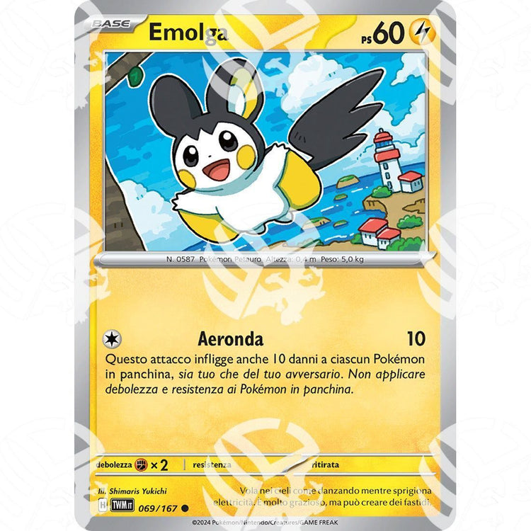 Crepuscolo Mascherato - Emolga - 069/167 - Warcard - Crepuscolo Mascherato - Emolga - 069/167 i prezzi più bassi sul mercato, solo da www.warcardshop.com! Carte singole, box, buste e mazzi.