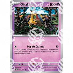 Crepuscolo Mascherato - Girafarig - 083/167 - Warcard - Crepuscolo Mascherato - Girafarig - 083/167 i prezzi più bassi sul mercato, solo da www.warcardshop.com! Carte singole, box, buste e mazzi.