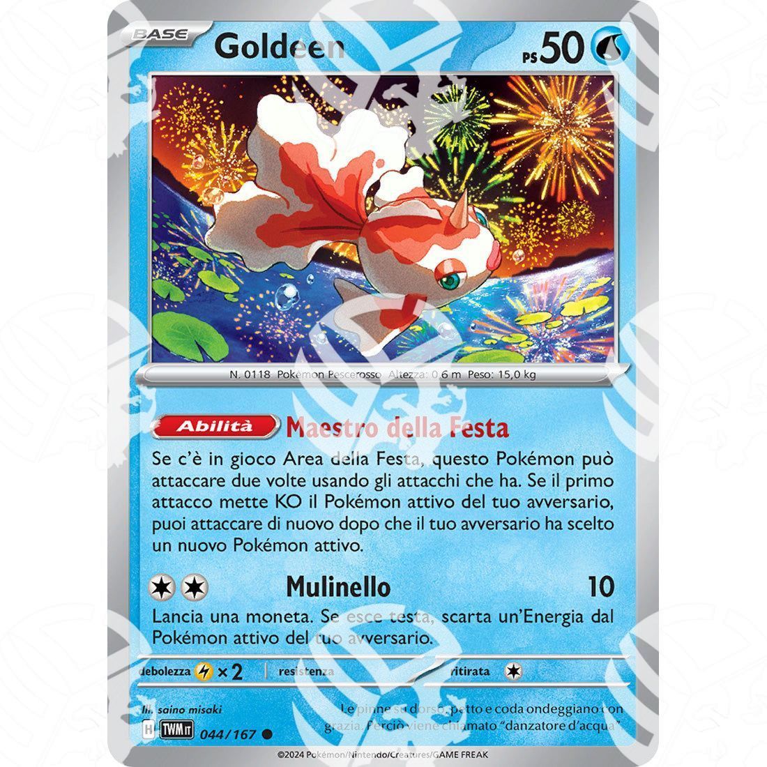Crepuscolo Mascherato - Goldeen - 044/167 - Warcard - Crepuscolo Mascherato - Goldeen - 044/167 i prezzi più bassi sul mercato, solo da www.warcardshop.com! Carte singole, box, buste e mazzi.