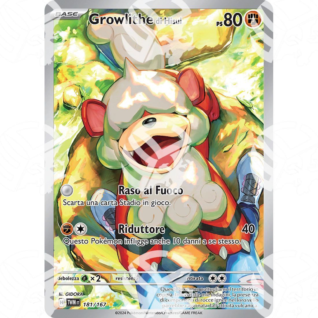 Crepuscolo Mascherato - Hisuian Growlithe - Illustration Rare 181/167 - Warcard - Crepuscolo Mascherato - Hisuian Growlithe - Illustration Rare 181/167 i prezzi più bassi sul mercato, solo da www.warcardshop.com! Carte singole, box, buste e mazzi.
