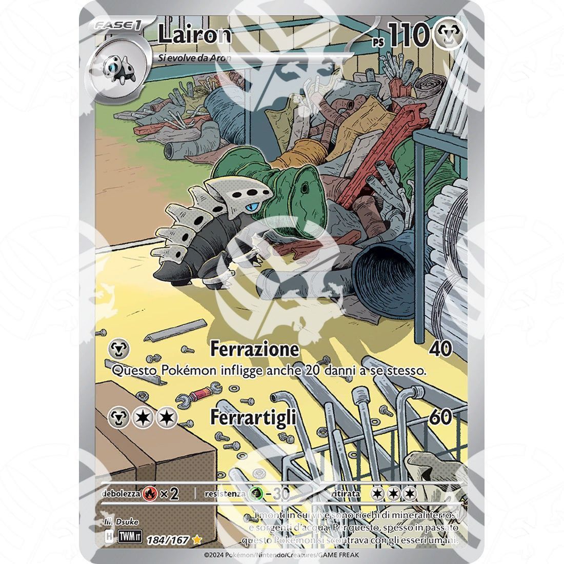 Crepuscolo Mascherato - Lairon - Illustration Rare 184/167 - Warcard - Crepuscolo Mascherato - Lairon - Illustration Rare 184/167 i prezzi più bassi sul mercato, solo da www.warcardshop.com! Carte singole, box, buste e mazzi.