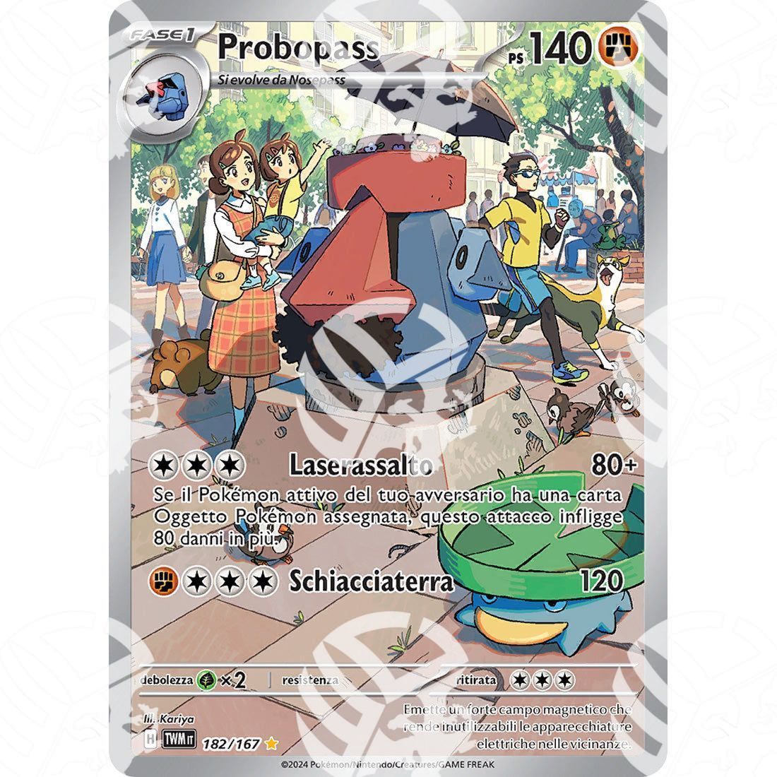 Crepuscolo Mascherato - Probopass - Illustration Rare 182/167 - Warcard - Crepuscolo Mascherato - Probopass - Illustration Rare 182/167 i prezzi più bassi sul mercato, solo da www.warcardshop.com! Carte singole, box, buste e mazzi.