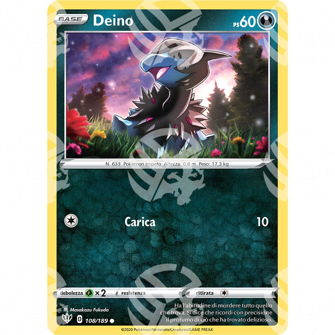 Fiamme Oscure - Deino - 108/189 - Warcard - Fiamme Oscure - Deino - 108/189 i prezzi più bassi sul mercato, solo da www.warcardshop.com! Carte singole, box, buste e mazzi.