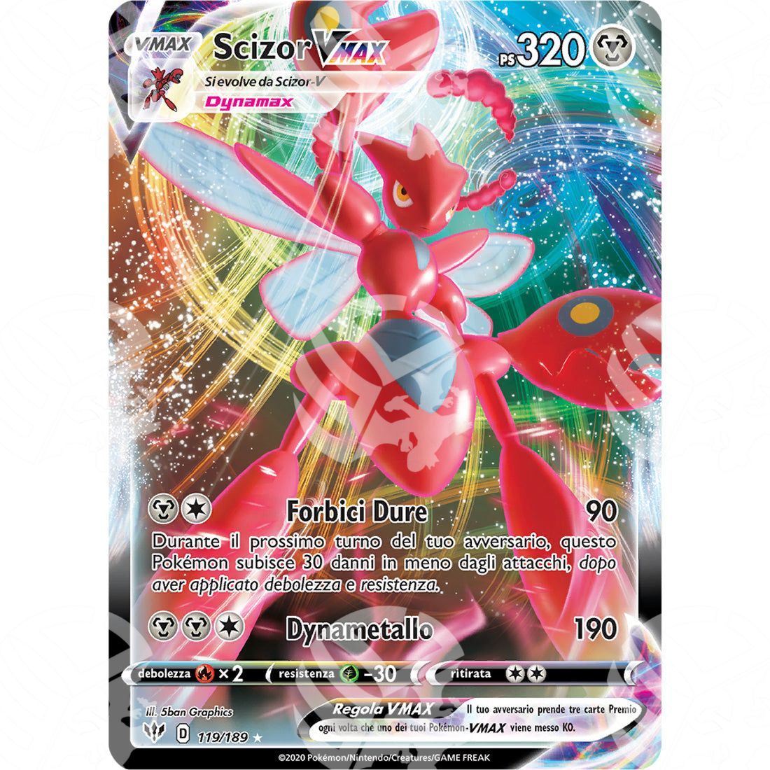 Fiamme Oscure - Scizor VMAX - 119/189 - Warcard - Fiamme Oscure - Scizor VMAX - 119/189 i prezzi più bassi sul mercato, solo da www.warcardshop.com! Carte singole, box, buste e mazzi.