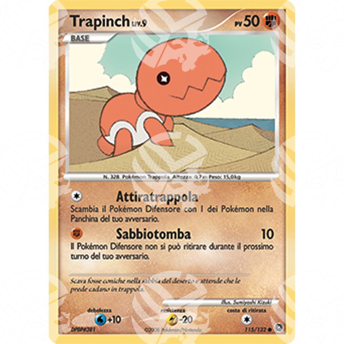 Prodigi Segreti - Trapinch - 115/132 - Warcard - Prodigi Segreti - Trapinch - 115/132 i prezzi più bassi sul mercato, solo da www.warcardshop.com! Carte singole, box, buste e mazzi.