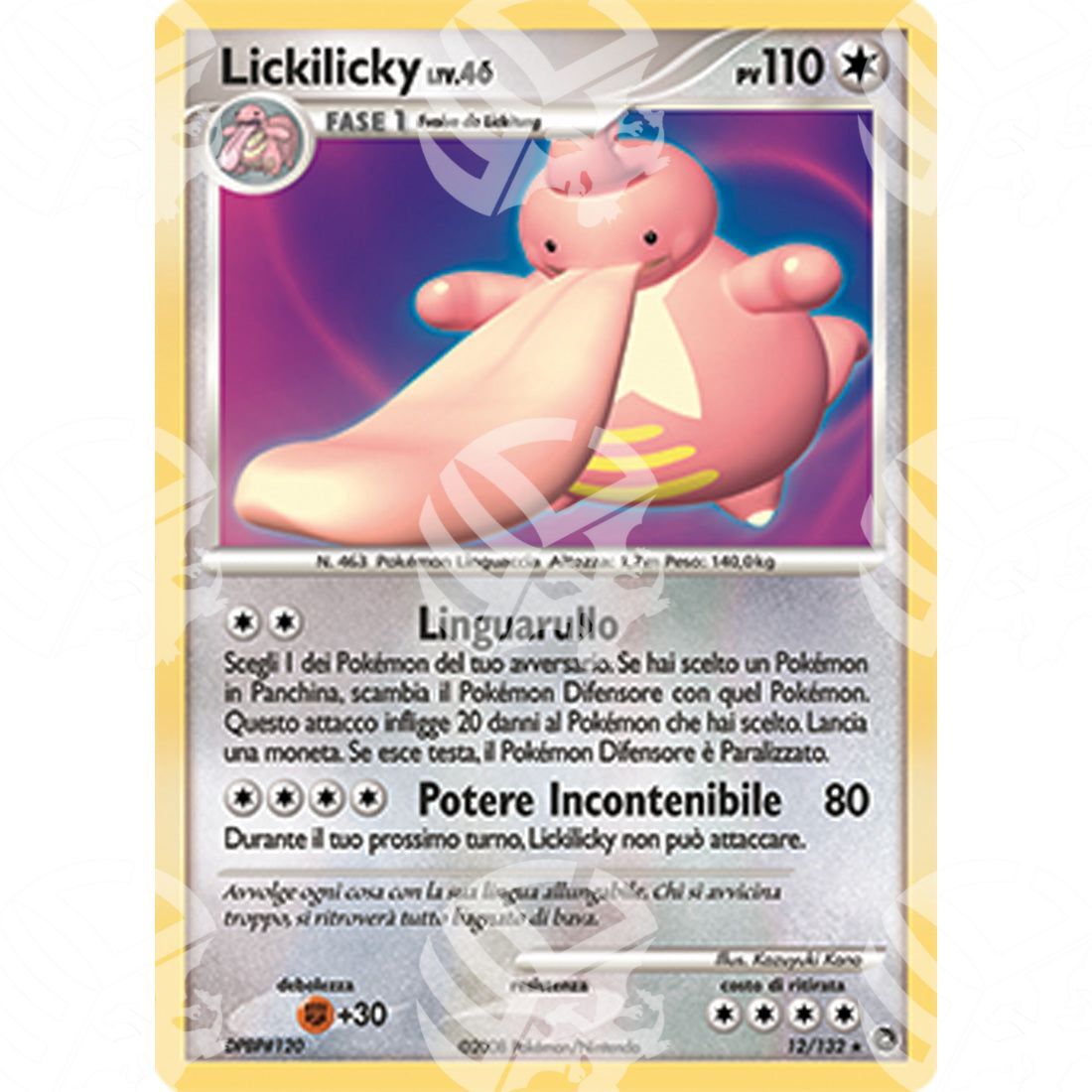 Prodigi Segreti - Lickilicky Lv.46 - Holo Rare 12/132 - Warcard - Prodigi Segreti - Lickilicky Lv.46 - Holo Rare 12/132 i prezzi più bassi sul mercato, solo da www.warcardshop.com! Carte singole, box, buste e mazzi.