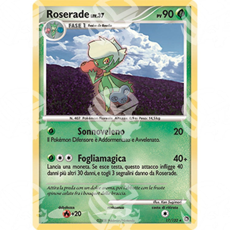Prodigi Segreti - Roserade Lv.37 - Holo Rare 17/132 - Warcard - Prodigi Segreti - Roserade Lv.37 - Holo Rare 17/132 i prezzi più bassi sul mercato, solo da www.warcardshop.com! Carte singole, box, buste e mazzi.