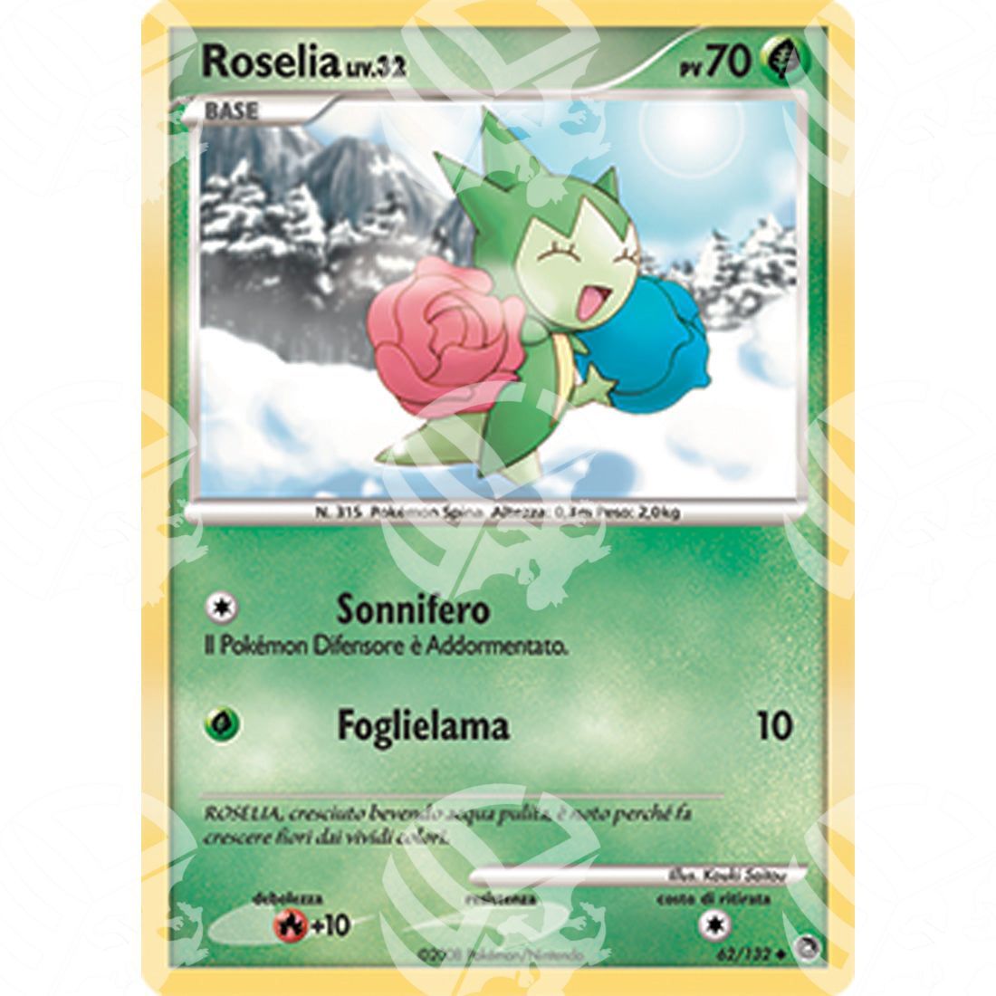 Prodigi Segreti - Roselia Lv.32 - 62/132 - Warcard - Prodigi Segreti - Roselia Lv.32 - 62/132 i prezzi più bassi sul mercato, solo da www.warcardshop.com! Carte singole, box, buste e mazzi.