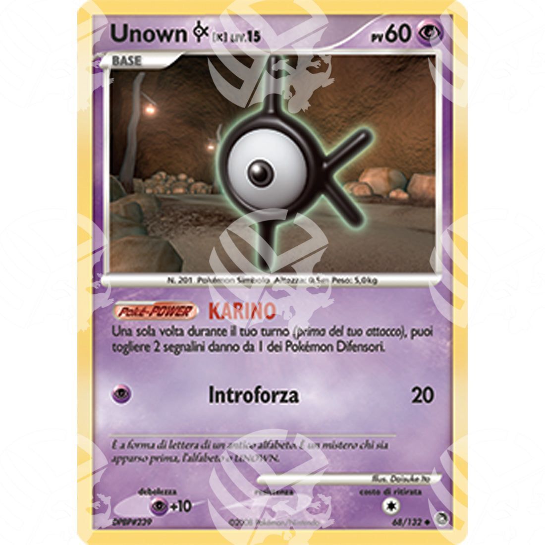 Prodigi Segreti - Unown [K] Lv.15 - 68/132 - Warcard - Prodigi Segreti - Unown [K] Lv.15 - 68/132 i prezzi più bassi sul mercato, solo da www.warcardshop.com! Carte singole, box, buste e mazzi.