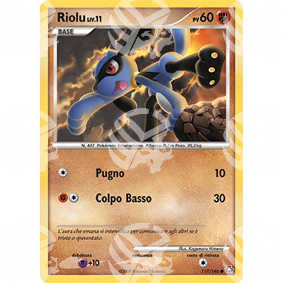 Il Risveglio dei Miti - Riolu Lv.11 - 117/146 - Warcard - Il Risveglio dei Miti - Riolu Lv.11 - 117/146 i prezzi più bassi sul mercato, solo da www.warcardshop.com! Carte singole, box, buste e mazzi.
