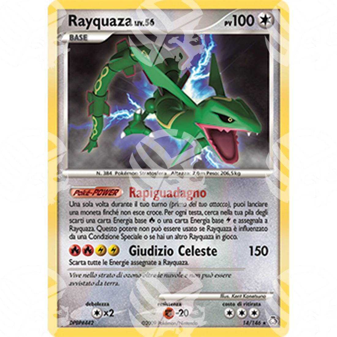 Il Risveglio dei Miti - Rayquaza Lv.56 - Holo Rare 14/146 - Warcard - Il Risveglio dei Miti - Rayquaza Lv.56 - Holo Rare 14/146 i prezzi più bassi sul mercato, solo da www.warcardshop.com! Carte singole, box, buste e mazzi.