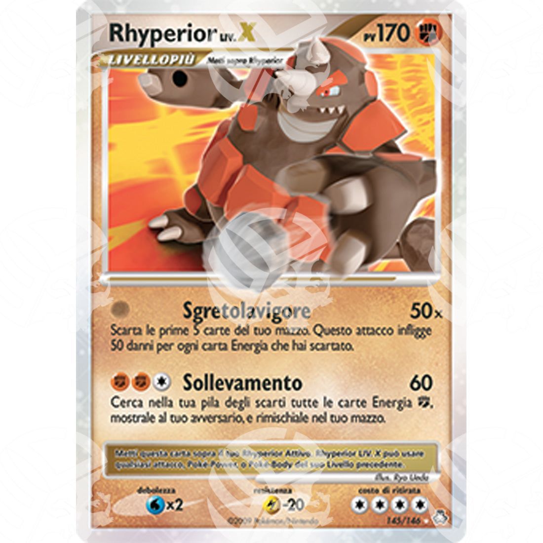 Il Risveglio dei Miti - Rhyperior LV.X - Holo Rare 145/146 - Warcard - Il Risveglio dei Miti - Rhyperior LV.X - Holo Rare 145/146 i prezzi più bassi sul mercato, solo da www.warcardshop.com! Carte singole, box, buste e mazzi.