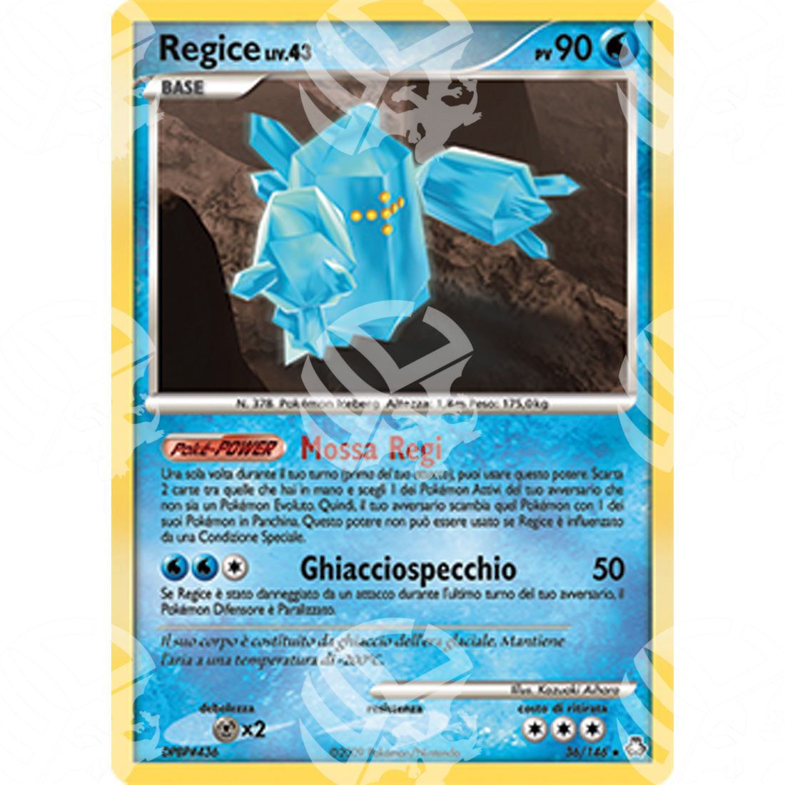 Il Risveglio dei Miti - Regice Lv.43 - 36/146 - Warcard - Il Risveglio dei Miti - Regice Lv.43 - 36/146 i prezzi più bassi sul mercato, solo da www.warcardshop.com! Carte singole, box, buste e mazzi.