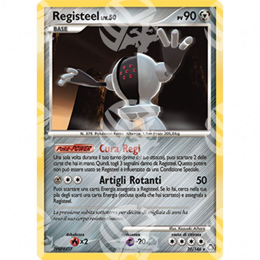 Il Risveglio dei Miti - Registeel Lv.50 - 39/146 - Warcard - Il Risveglio dei Miti - Registeel Lv.50 - 39/146 i prezzi più bassi sul mercato, solo da www.warcardshop.com! Carte singole, box, buste e mazzi.