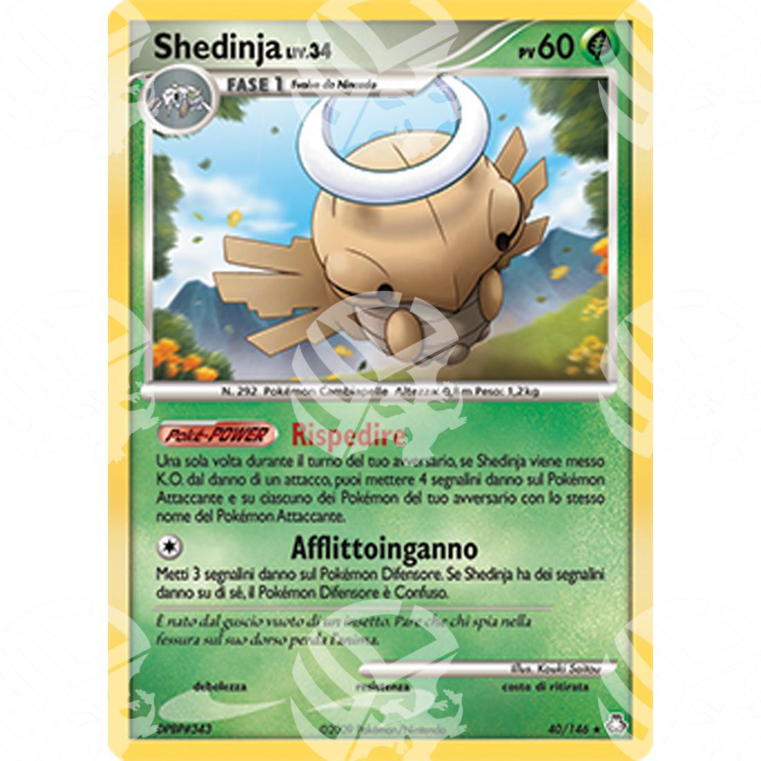Il Risveglio dei Miti - Shedinja Lv.34 - 40/146 - Warcard - Il Risveglio dei Miti - Shedinja Lv.34 - 40/146 i prezzi più bassi sul mercato, solo da www.warcardshop.com! Carte singole, box, buste e mazzi.