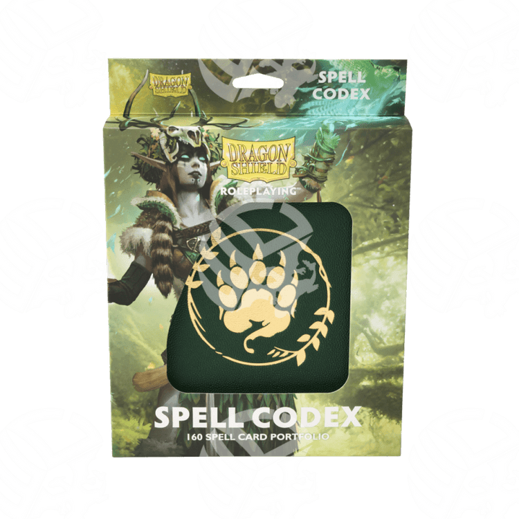 DRAGON SHIELD ROLEPLAYING PORTFOLIO - FOREST GREEN - Warcard