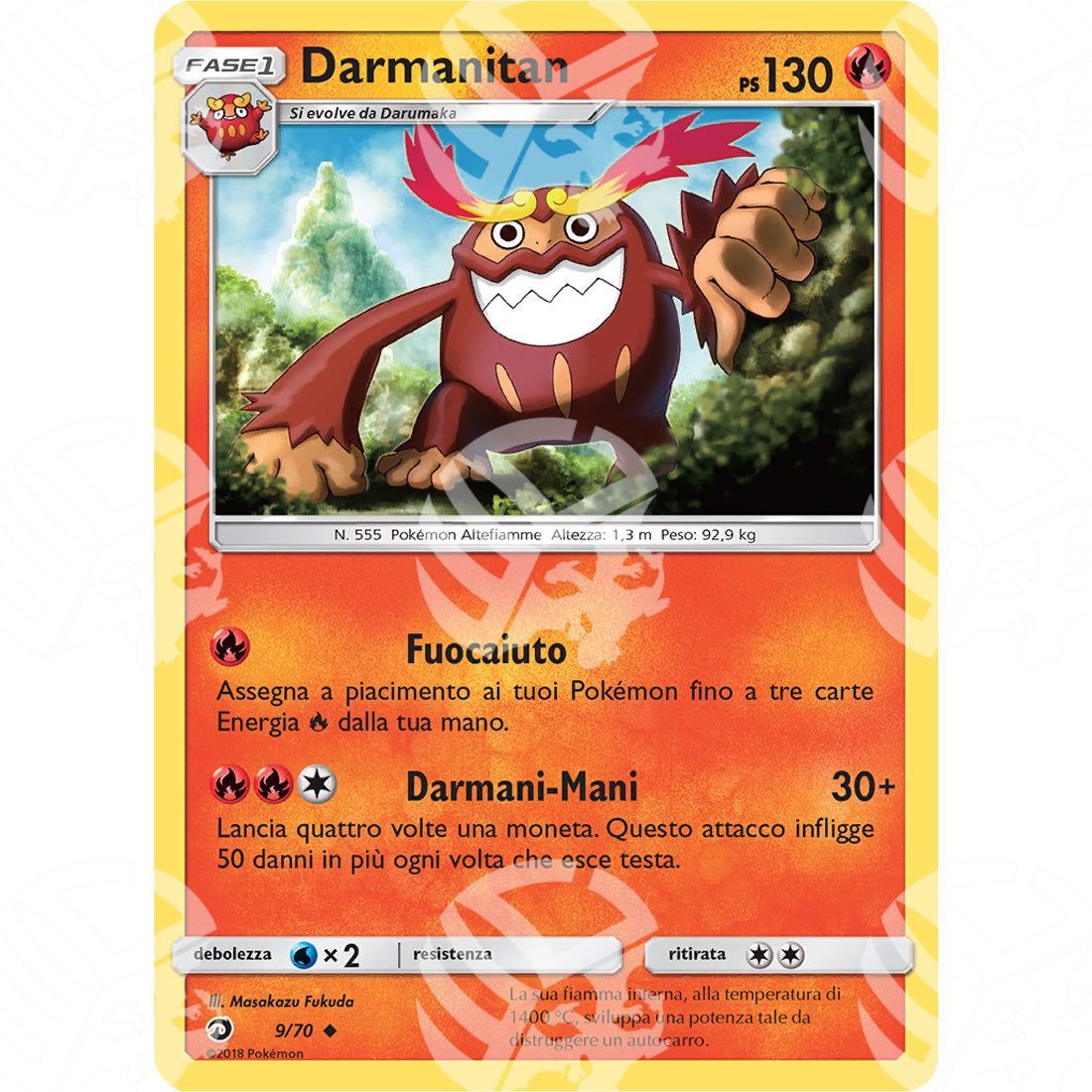 Trionfo dei Draghi - Darmanitan - 25812 - Warcard
