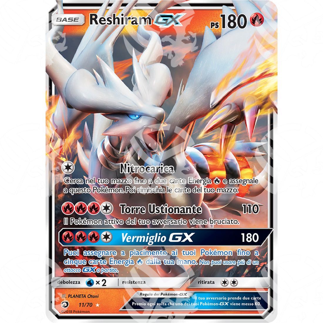 Trionfo dei Draghi - Reshiram GX - 25873 - Warcard