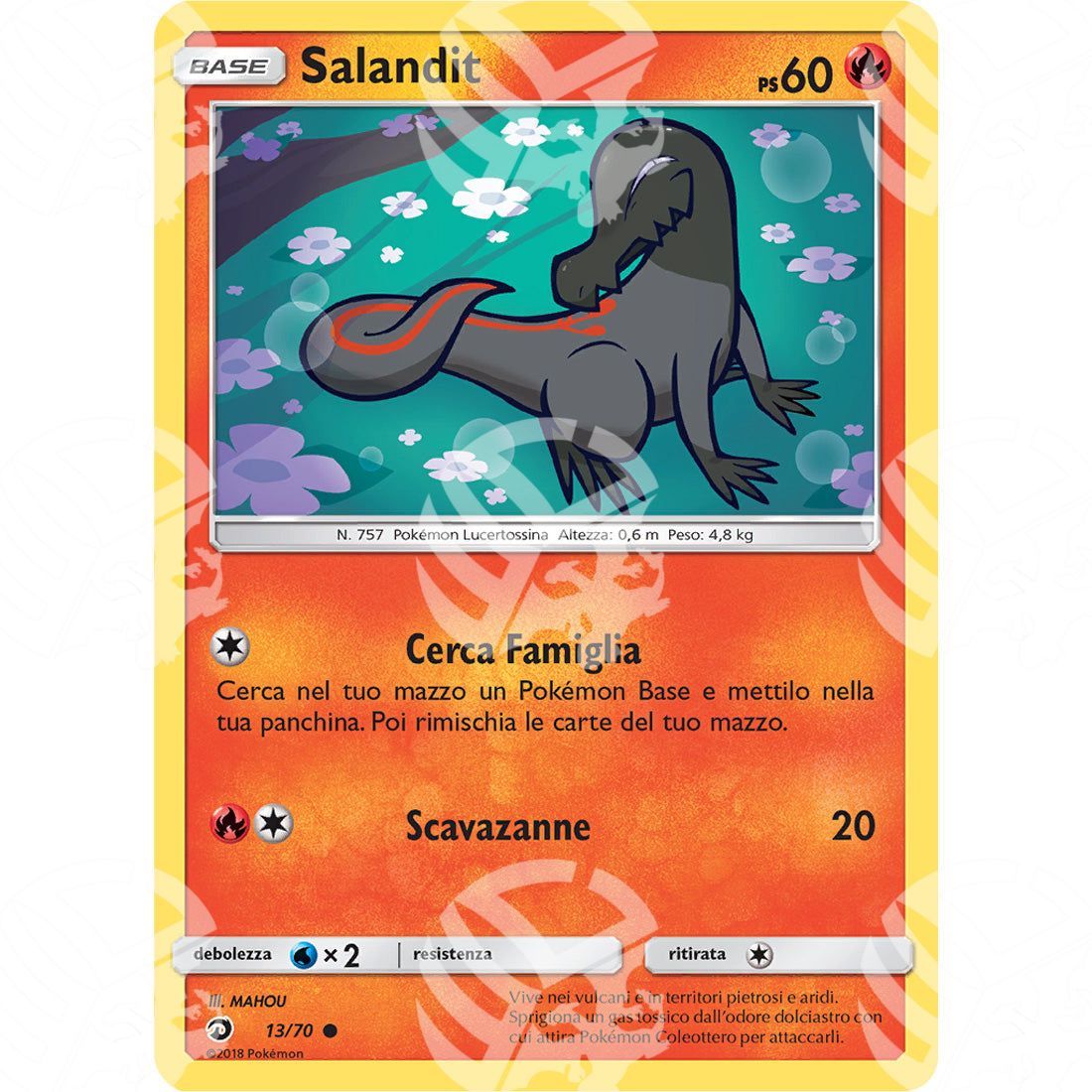Trionfo dei Draghi - Salandit - 13/70 - Warcard