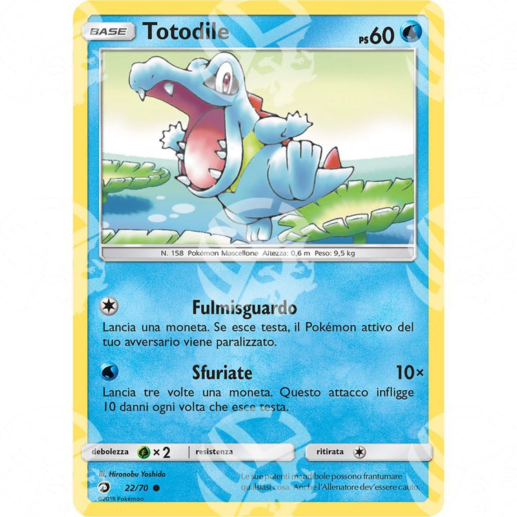 Trionfo dei Draghi - Totodile - 22/70 - Warcard - Trionfo dei Draghi - Totodile - 22/70 i prezzi più bassi sul mercato, solo da www.warcardshop.com! Carte singole, box, buste e mazzi.
