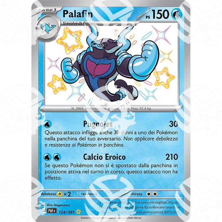 Destino di Paldea - Palafin - Shiny Rare | 124/091 - Warcard - Destino di Paldea - Palafin - Shiny Rare | 124/091 i prezzi più bassi sul mercato, solo da www.warcardshop.com! Carte singole, box, buste e mazzi.